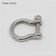 China Manufacturer Custom Stainless Steel D Ring Shackle Screw Clasp